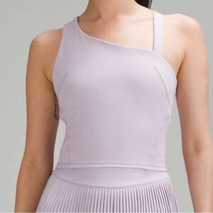 Lululemon Light Purple asymmetrical Sports Bra 8